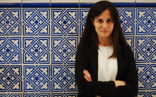 Delia Rodríguez en el II taller de formación porCausa (Fotografía: Ana Sara Lafuente).